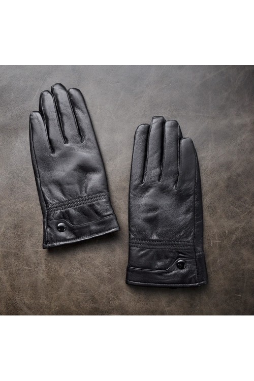 Луксозни мъжки ръкавици от естествена кожа 36.00 лв.